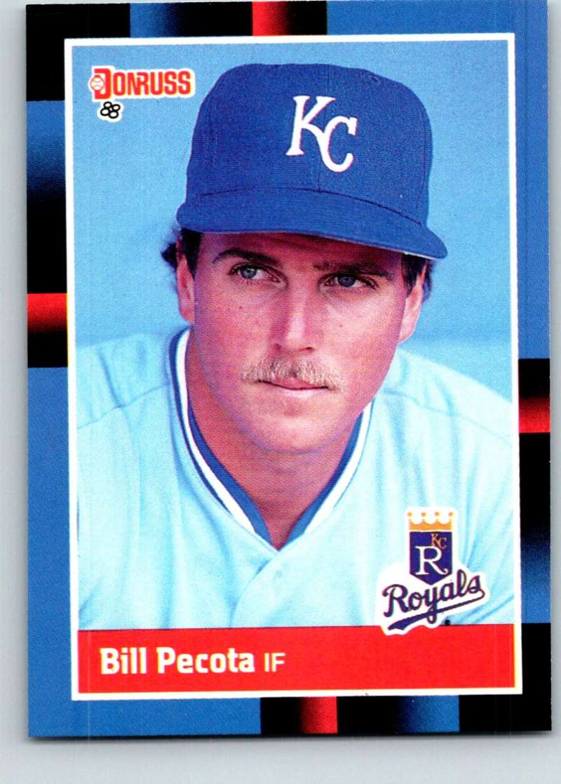 1988 Donruss #466 Bill Pecota Mint RC Rookie Image 1