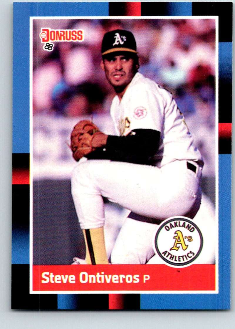 1988 Donruss #467 Steve Ontiveros Mint  Image 1