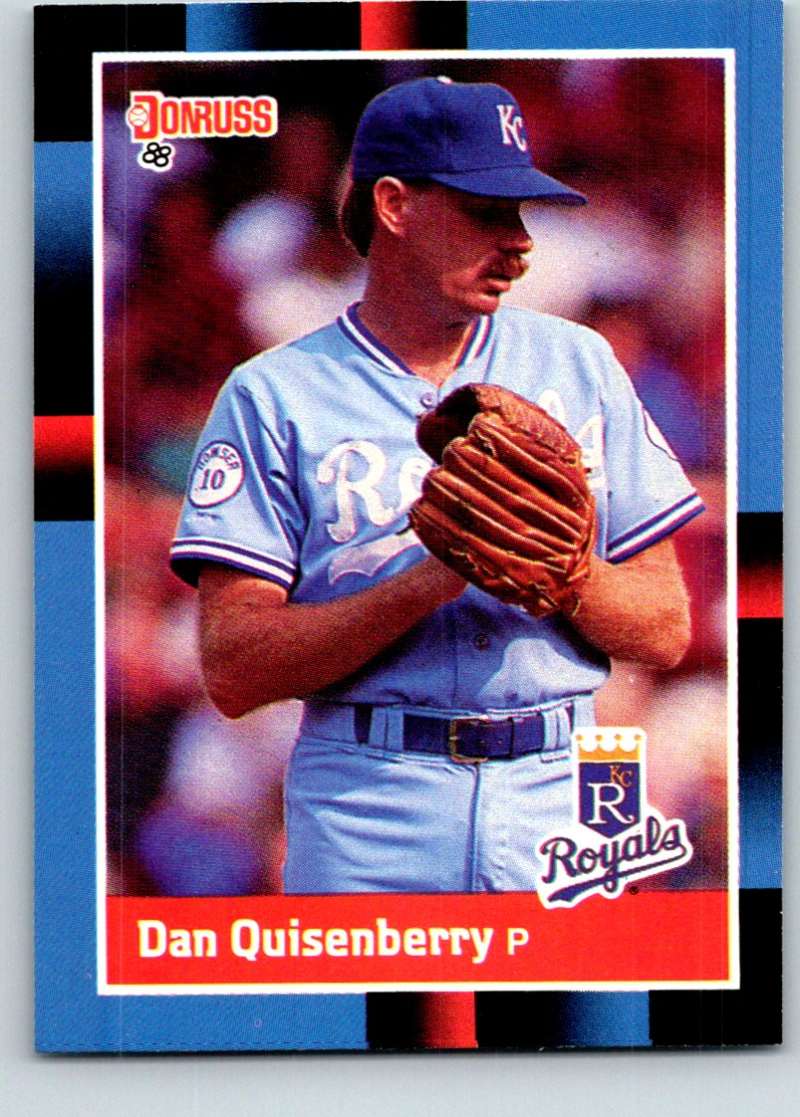 1988 Donruss #471 Dan Quisenberry Mint  Image 1
