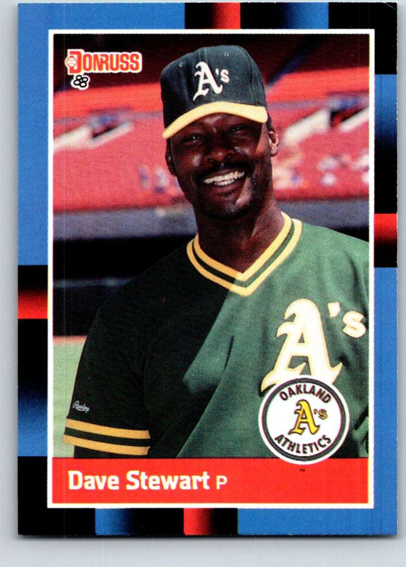 1988 Donruss #472 Dave Stewart Mint  Image 1