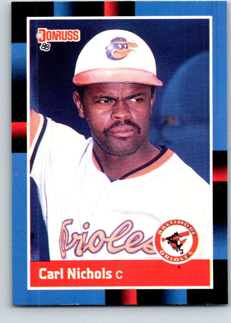 1988 Donruss #477 Carl Nichols Mint RC Rookie Image 1