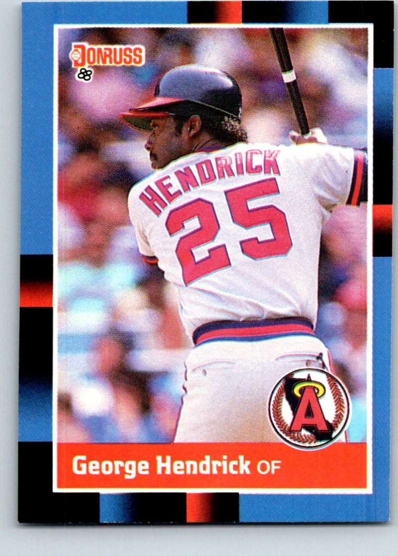 1988 Donruss #479 George Hendrick Mint  Image 1