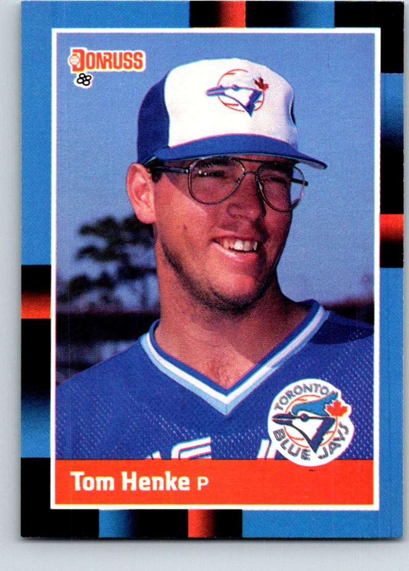 1988 Donruss #490 Tom Henke Mint  Image 1