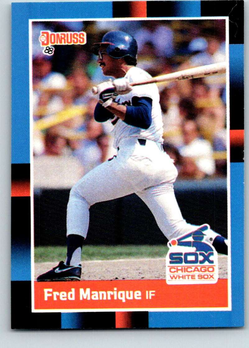 1988 Donruss #493 Fred Manrique Mint RC Rookie Image 1