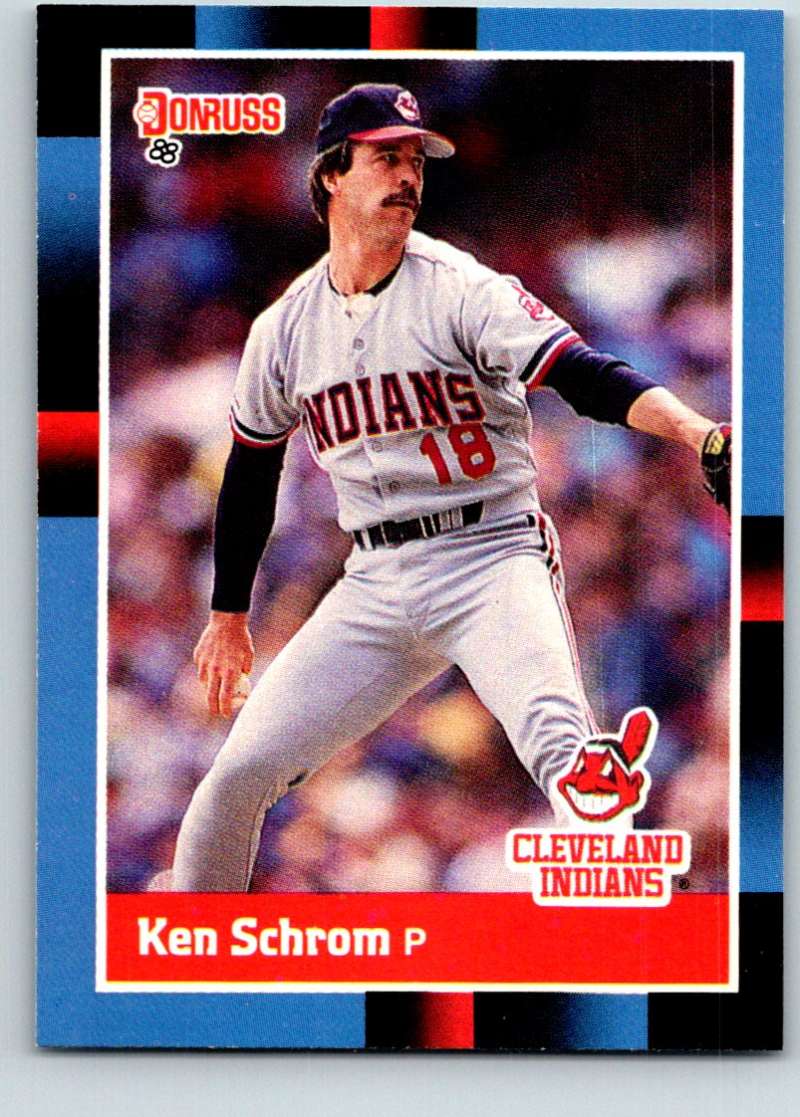 1988 Donruss #501 Ken Schrom Mint  Image 1
