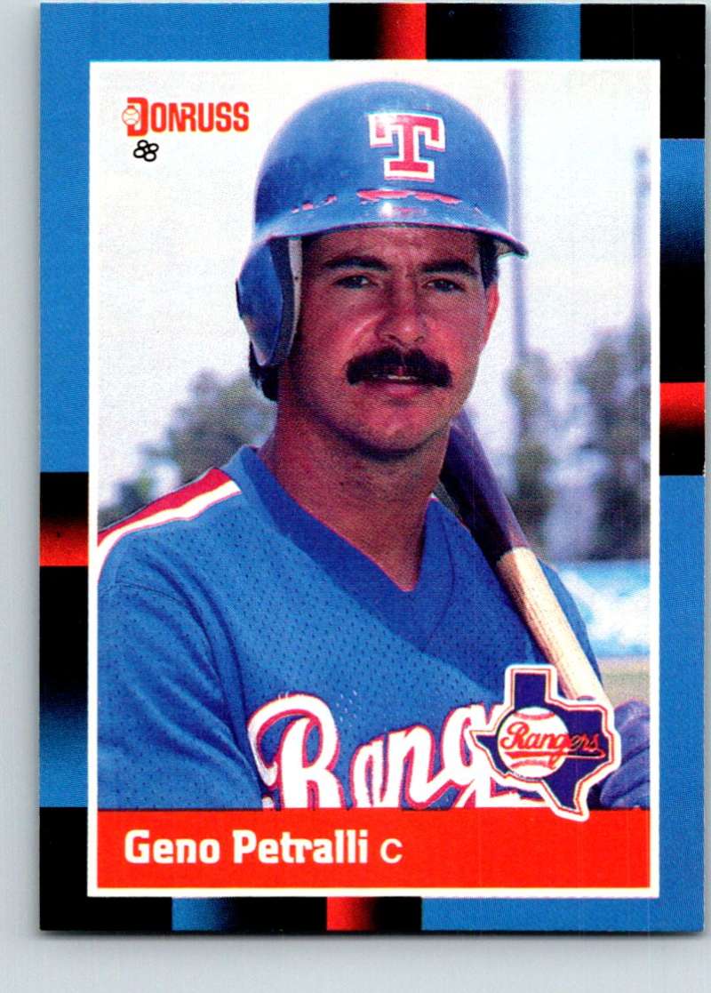 1988 Donruss #506 Geno Petralli Mint  Image 1