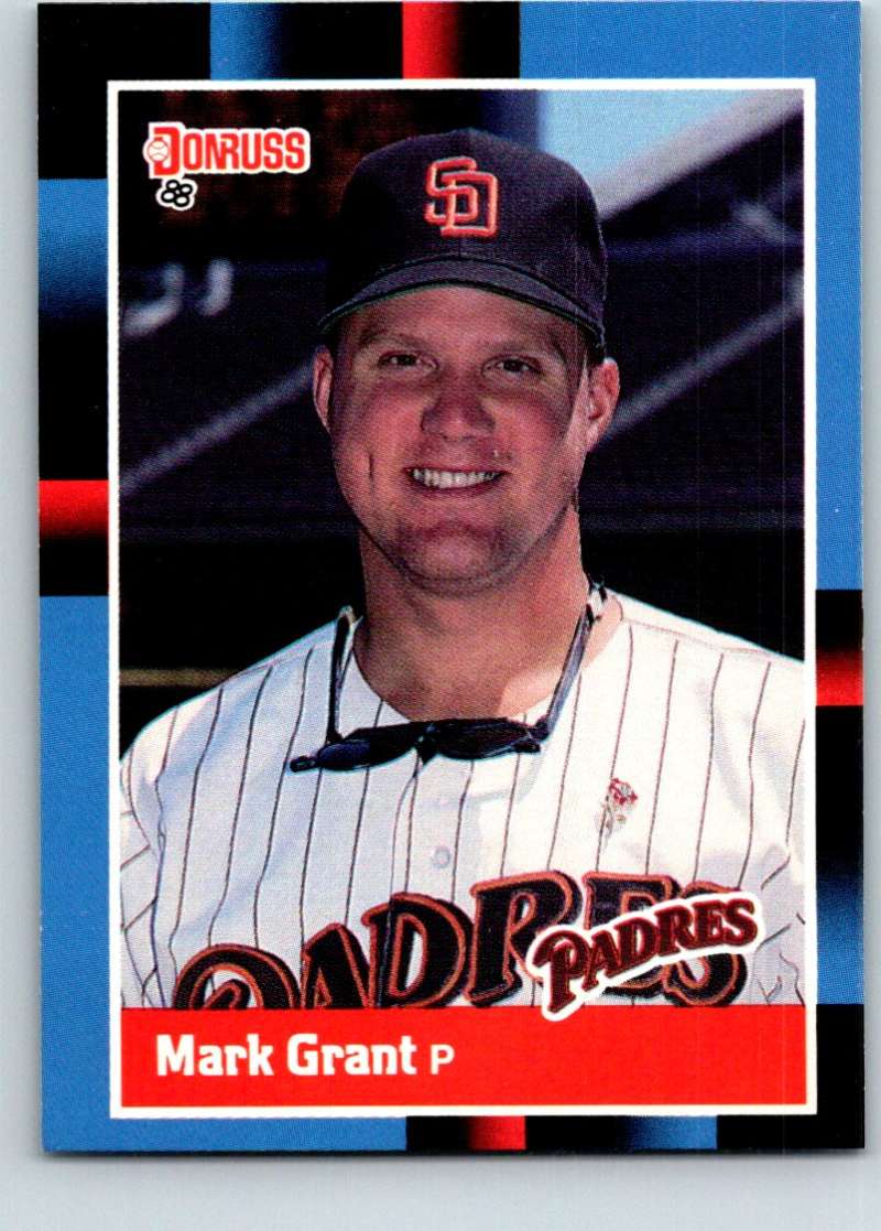 1988 Donruss #511 Mark Grant Mint  Image 1