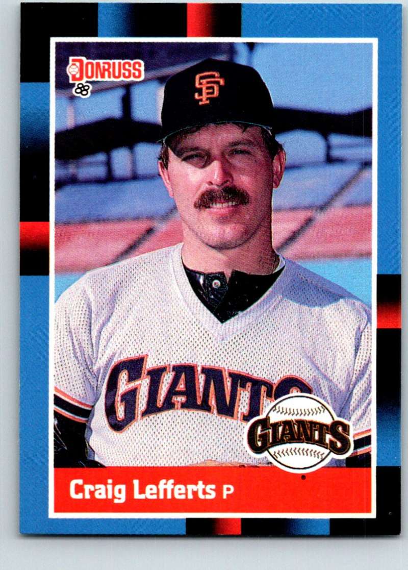 1988 Donruss #515 Craig Lefferts Mint  Image 1