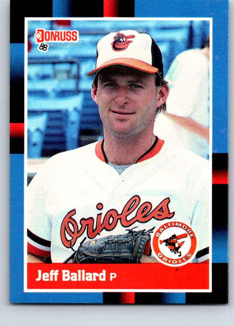 1988 Donruss #520 Jeff Ballard Mint RC Rookie Image 1