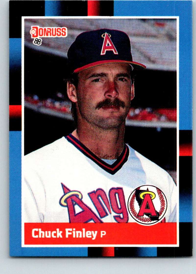 1988 Donruss #530 Chuck Finley Mint  Image 1