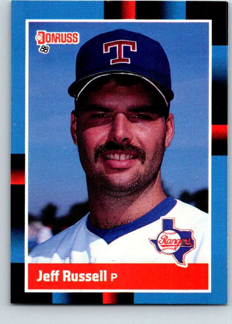 1988 Donruss #531 Jeff Russell Mint  Image 1