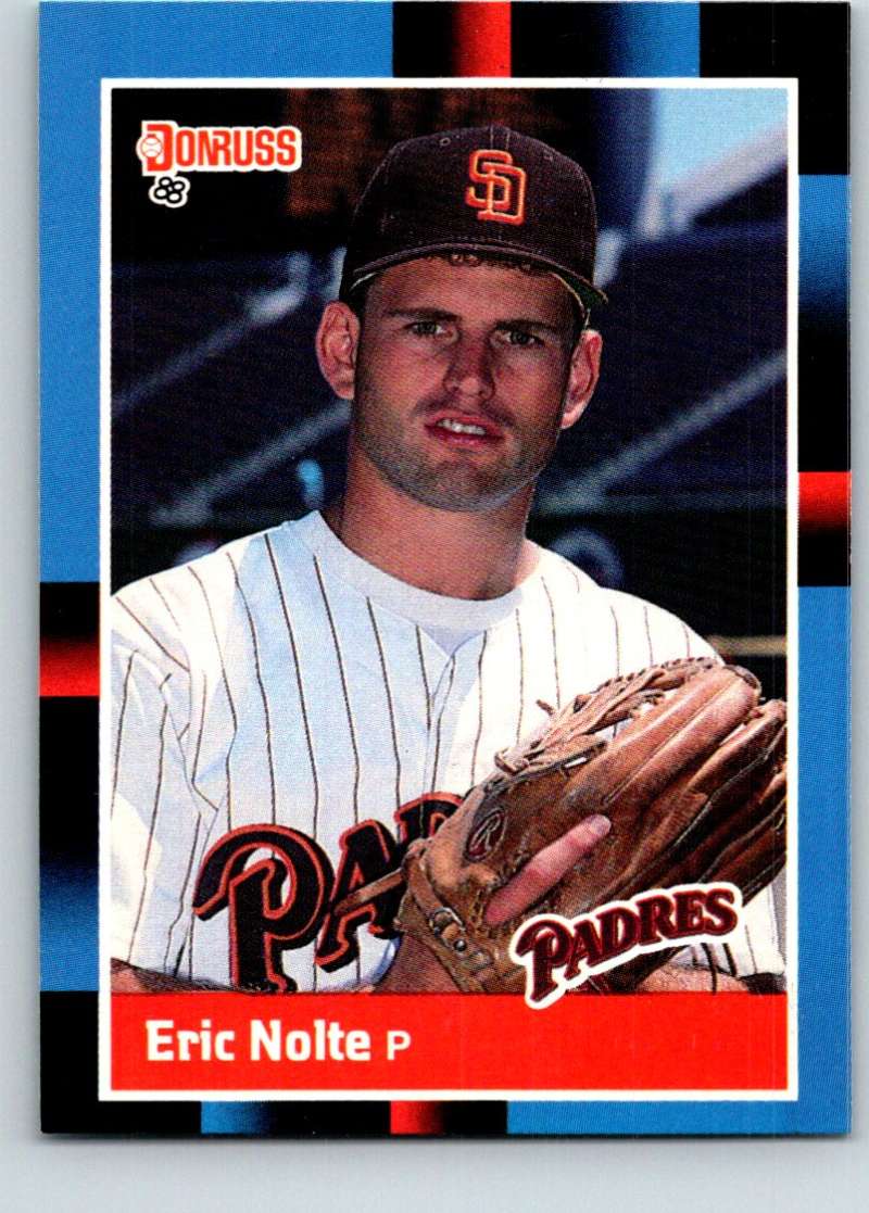 1988 Donruss #534 Eric Nolte Mint RC Rookie Image 1