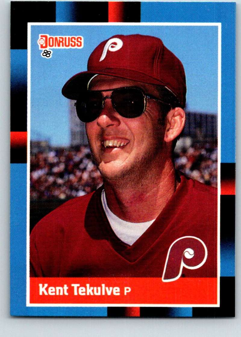 1988 Donruss #535 Kent Tekulve Mint  Image 1