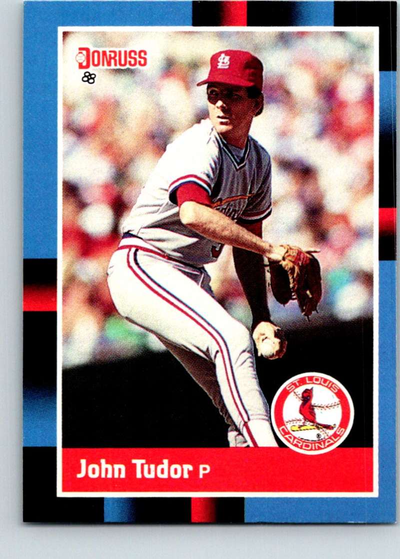 1988 Donruss #553 John Tudor Mint  Image 1