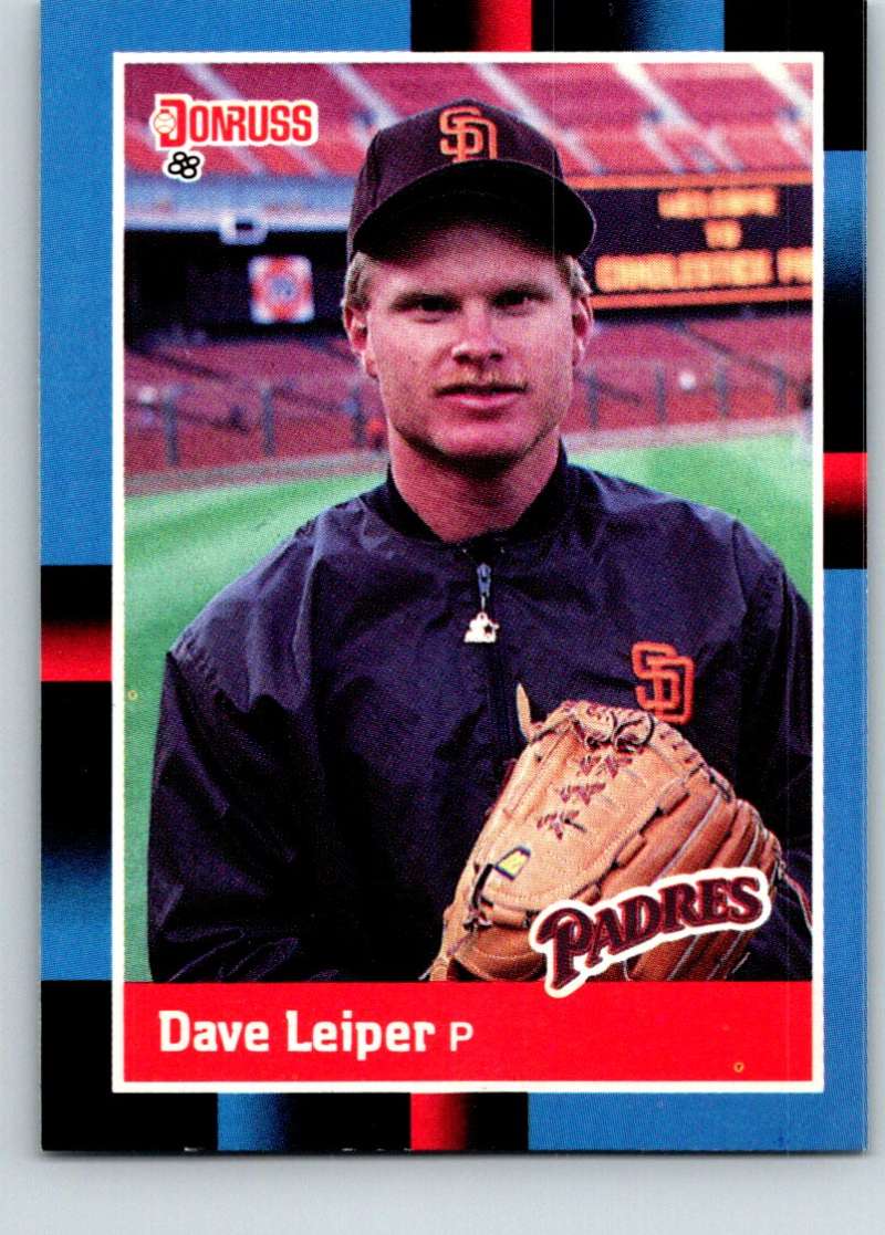 1988 Donruss #557 Dave Leiper Mint  Image 1