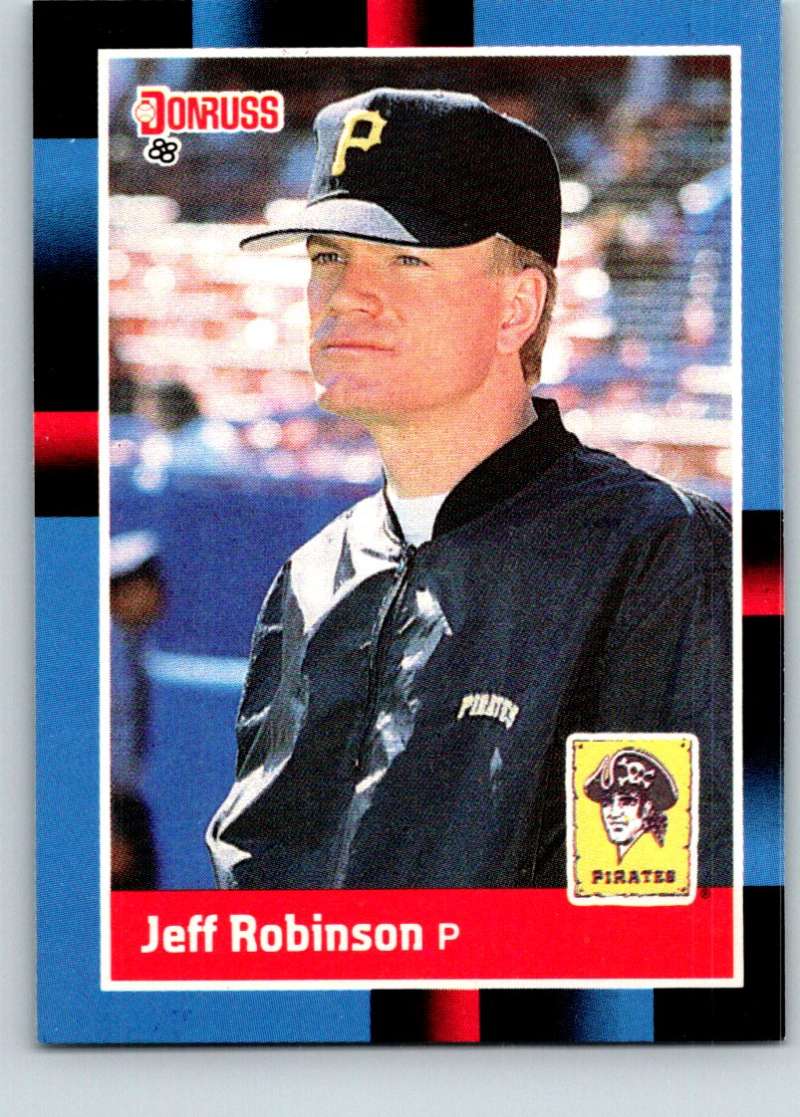 1988 Donruss #558 Jeff D. Robinson Mint  Image 1