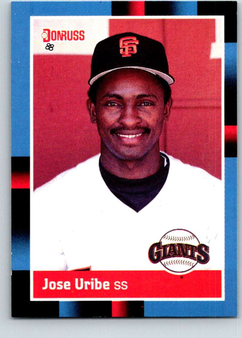 1988 Donruss #559 Jose Uribe Mint  Image 1