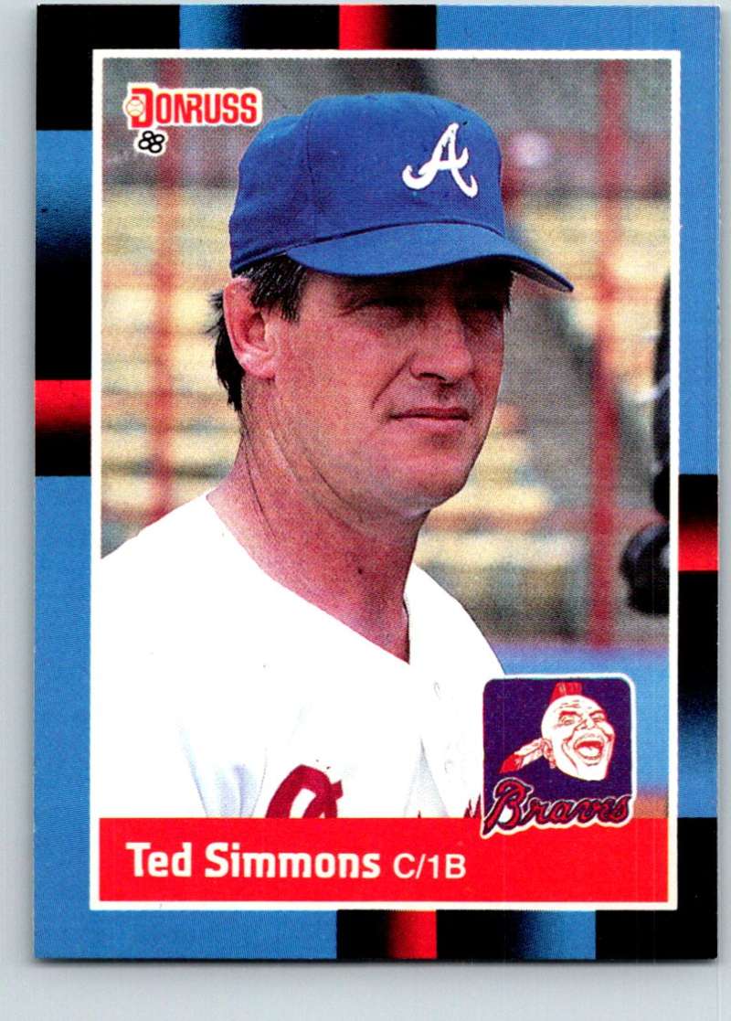 1988 Donruss #560 Ted Simmons Mint  Image 1