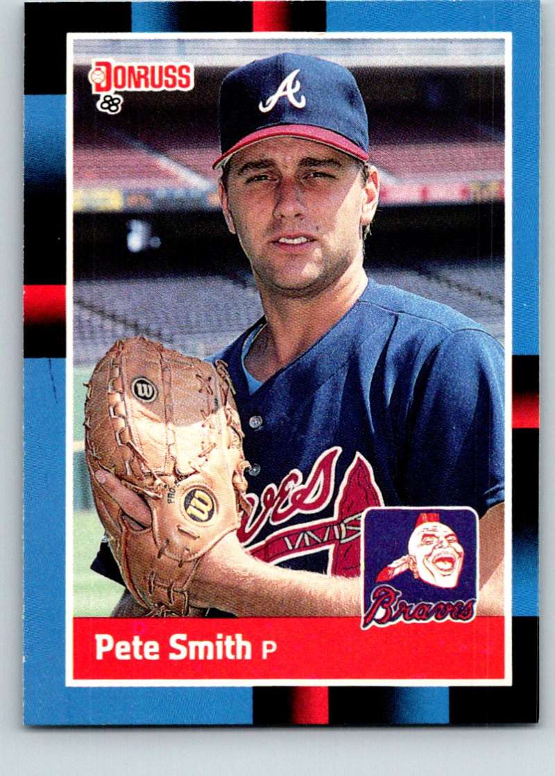 1988 Donruss #571 Pete Smith Mint RC Rookie Image 1