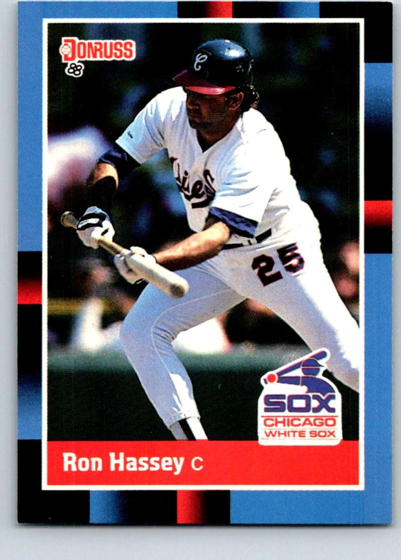 1988 Donruss #580 Ron Hassey Mint  Image 1