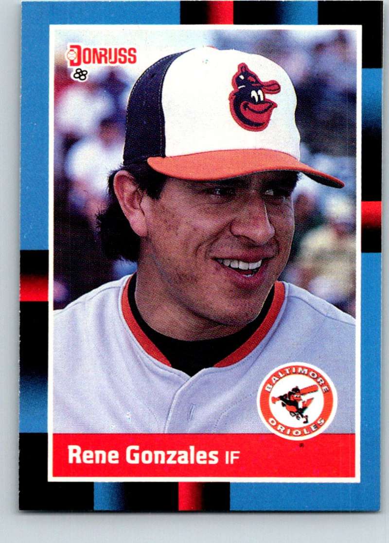 1988 Donruss #582 Rene Gonzales Mint RC Rookie Image 1