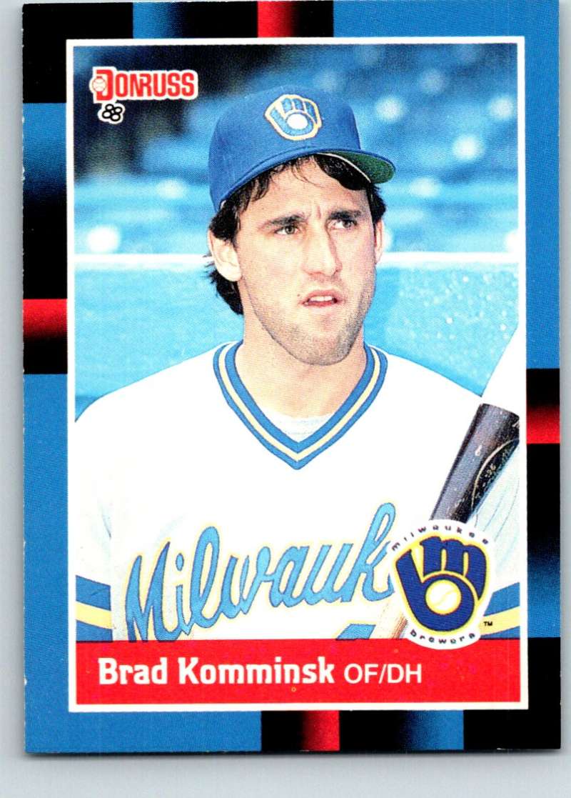 1988 Donruss #583 Brad Komminsk Mint  Image 1