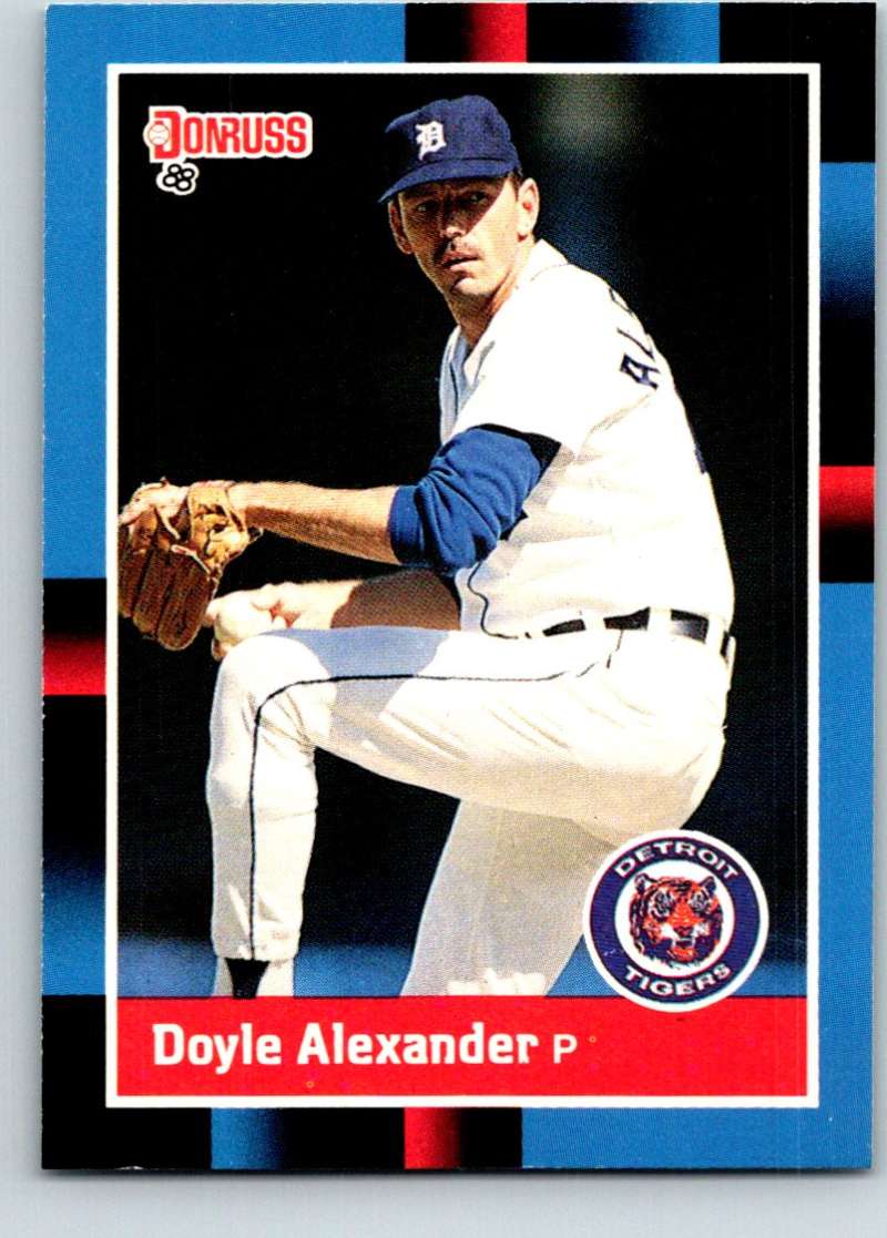 1988 Donruss #584 Doyle Alexander Mint  Image 1