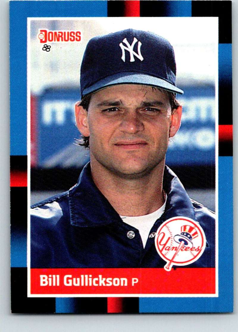 1988 Donruss #586 Bill Gullickson Mint  Image 1
