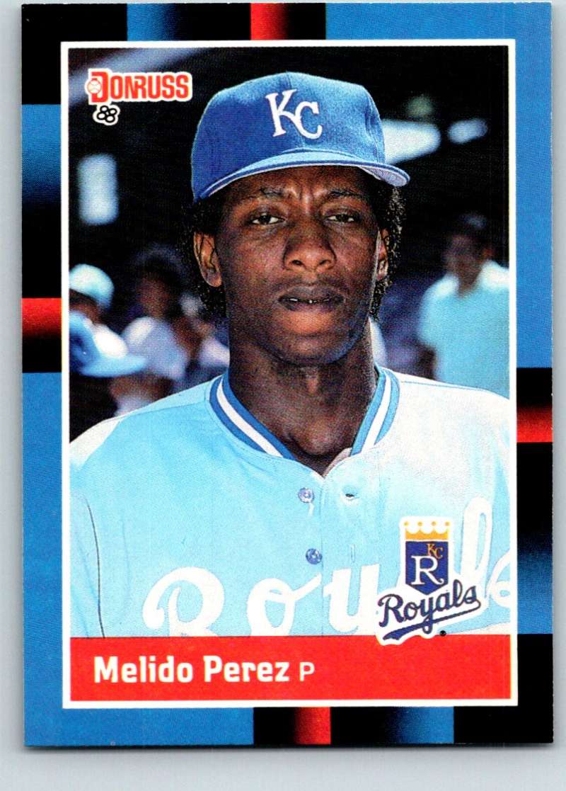 1988 Donruss #589 Melido Perez Mint RC Rookie Image 1