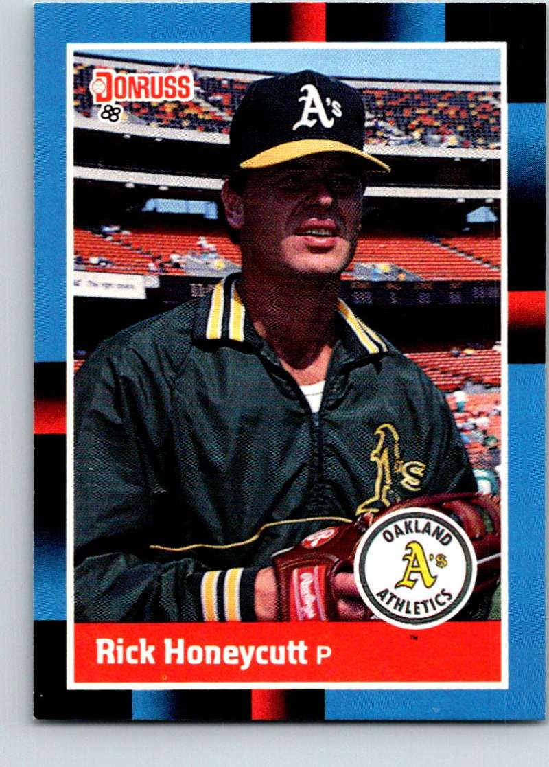 1988 Donruss #590 Rick Honeycutt Mint  Image 1