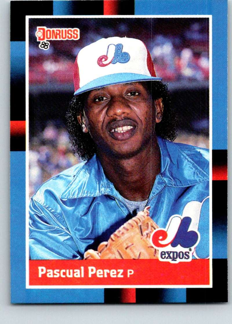 1988 Donruss #591 Pascual Perez Mint  Image 1