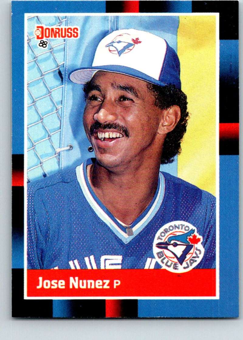 1988 Donruss #611 Jose Nunez Mint RC Rookie SP Image 1