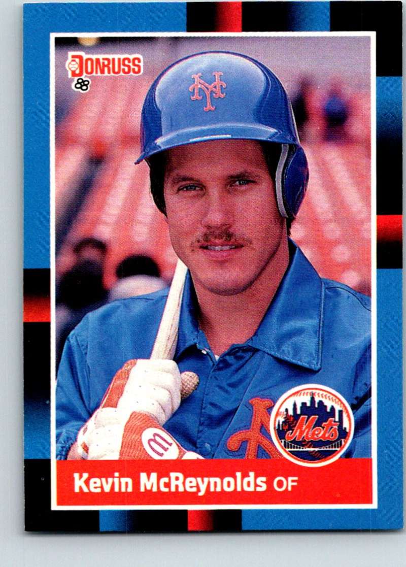 1988 Donruss #617 Kevin McReynolds Mint SP Image 1