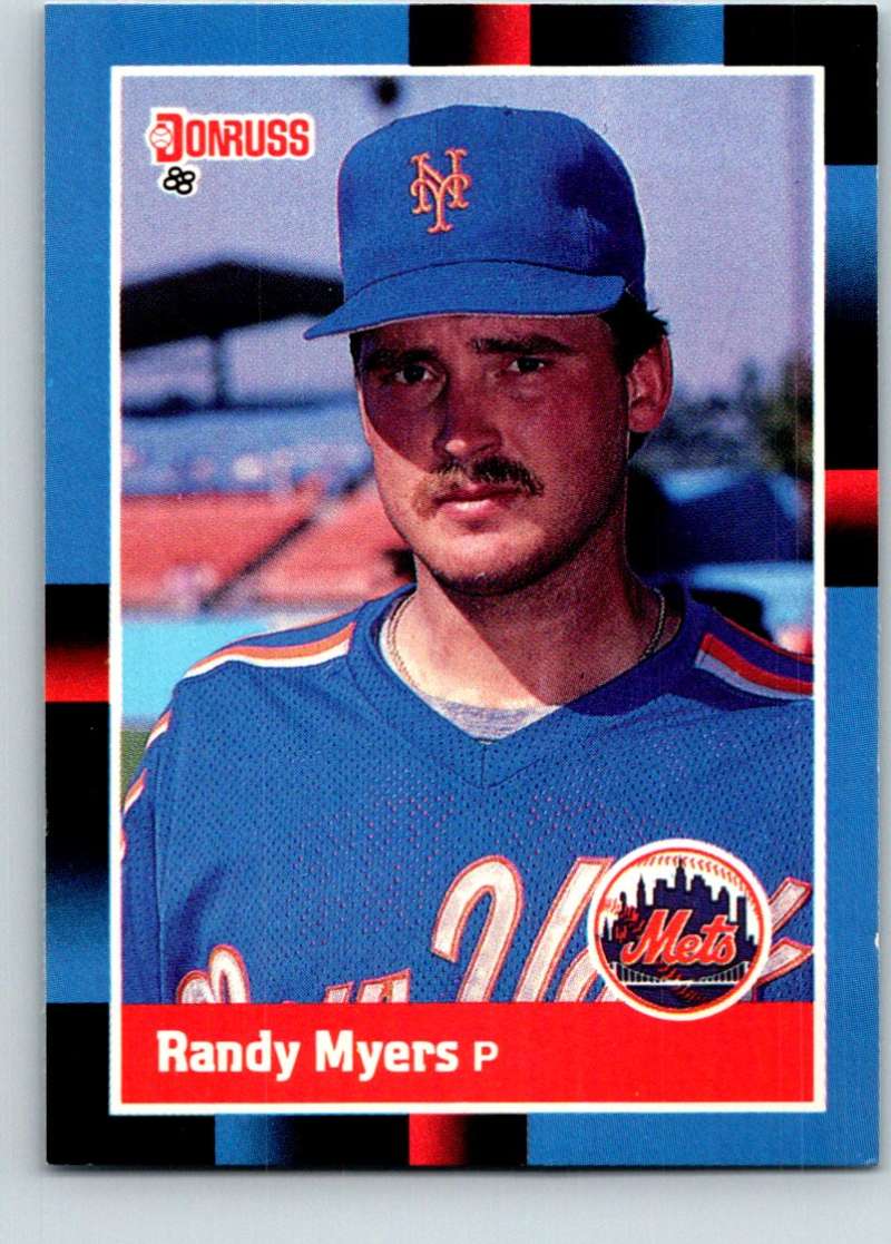 1988 Donruss #620 Randy Myers Mint  Image 1