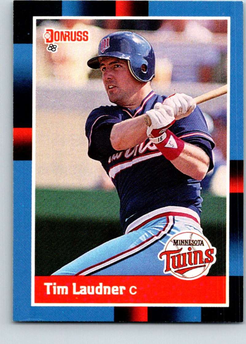 1988 Donruss #631 Tim Laudner Mint  Image 1