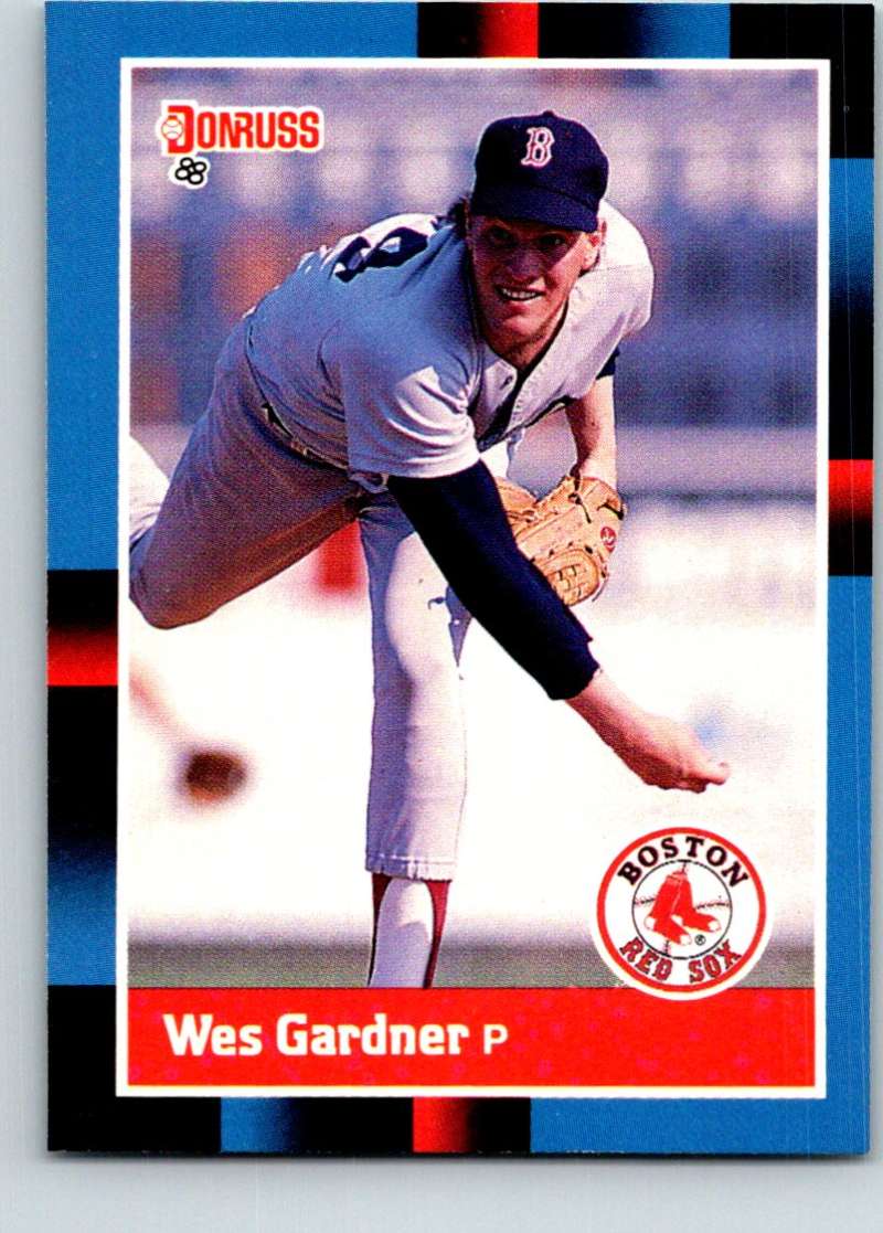 1988 Donruss #634 Wes Gardner Mint RC Rookie Image 1