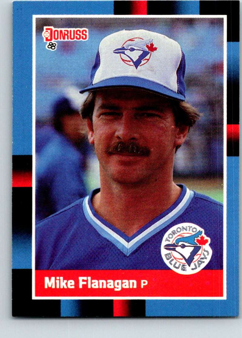 1988 Donruss #636 Mike Flanagan Mint SP Image 1