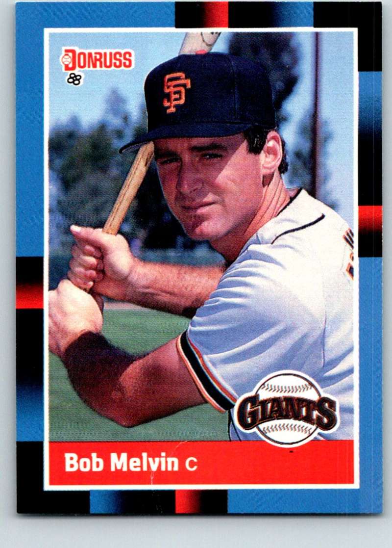 1988 Donruss #638 Bob Melvin Mint  Image 1