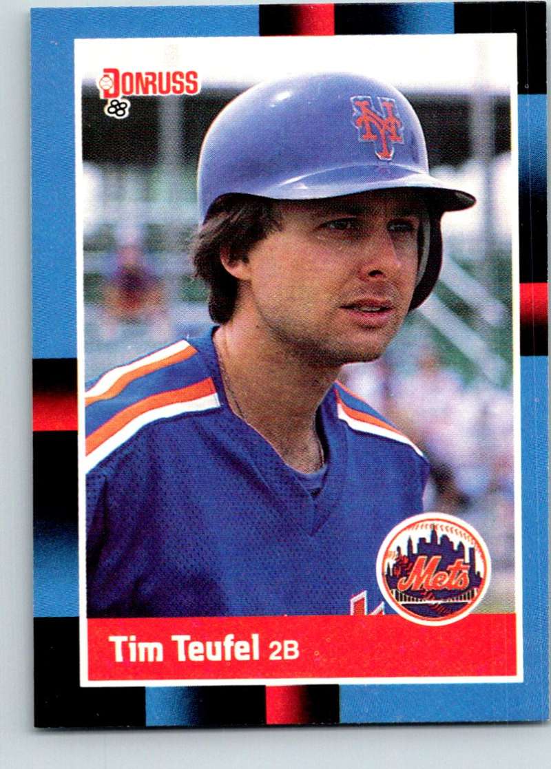1988 Donruss #648 Tim Teufel Mint SP Image 1