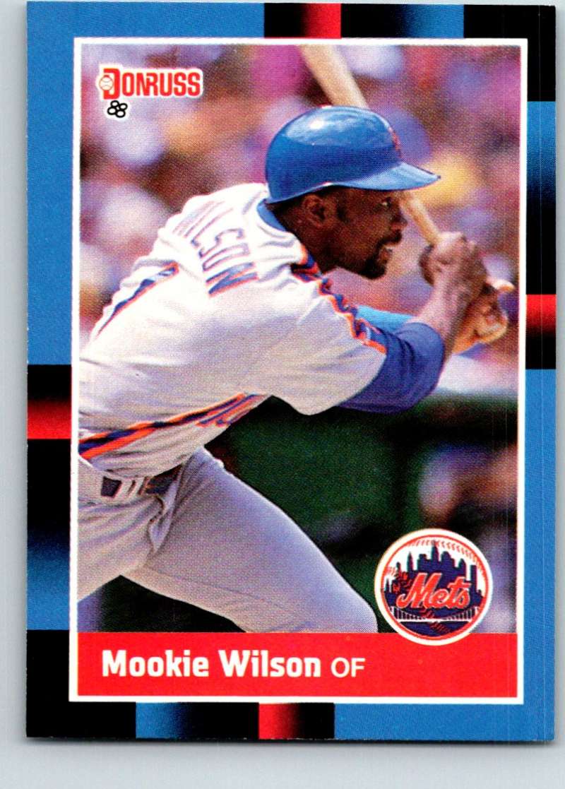 1988 Donruss #652 Mookie Wilson Mint SP Image 1
