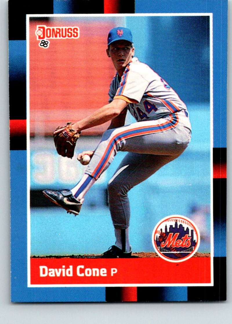 1988 Donruss #653 David Cone Mint  Image 1