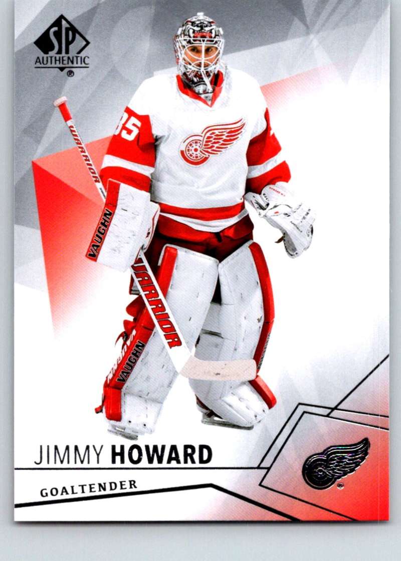 2015-16 Upper Deck SP Authentic #4 Jim Howard Red Wings Image 1