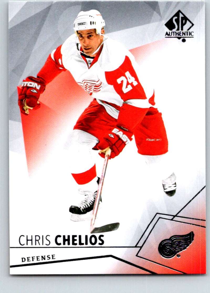 2015-16 Upper Deck SP Authentic #8 Chris Chelios Red Wings Image 1