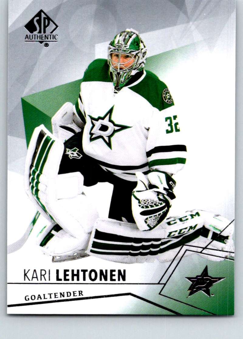 2015-16 Upper Deck SP Authentic #9 Kari Lehtonen Stars Image 1