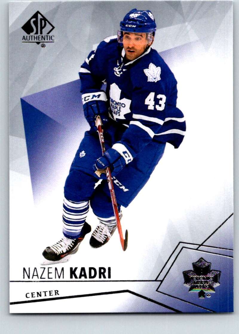 2015-16 Upper Deck SP Authentic #11 Nazem Kadri Maple Leafs Image 1