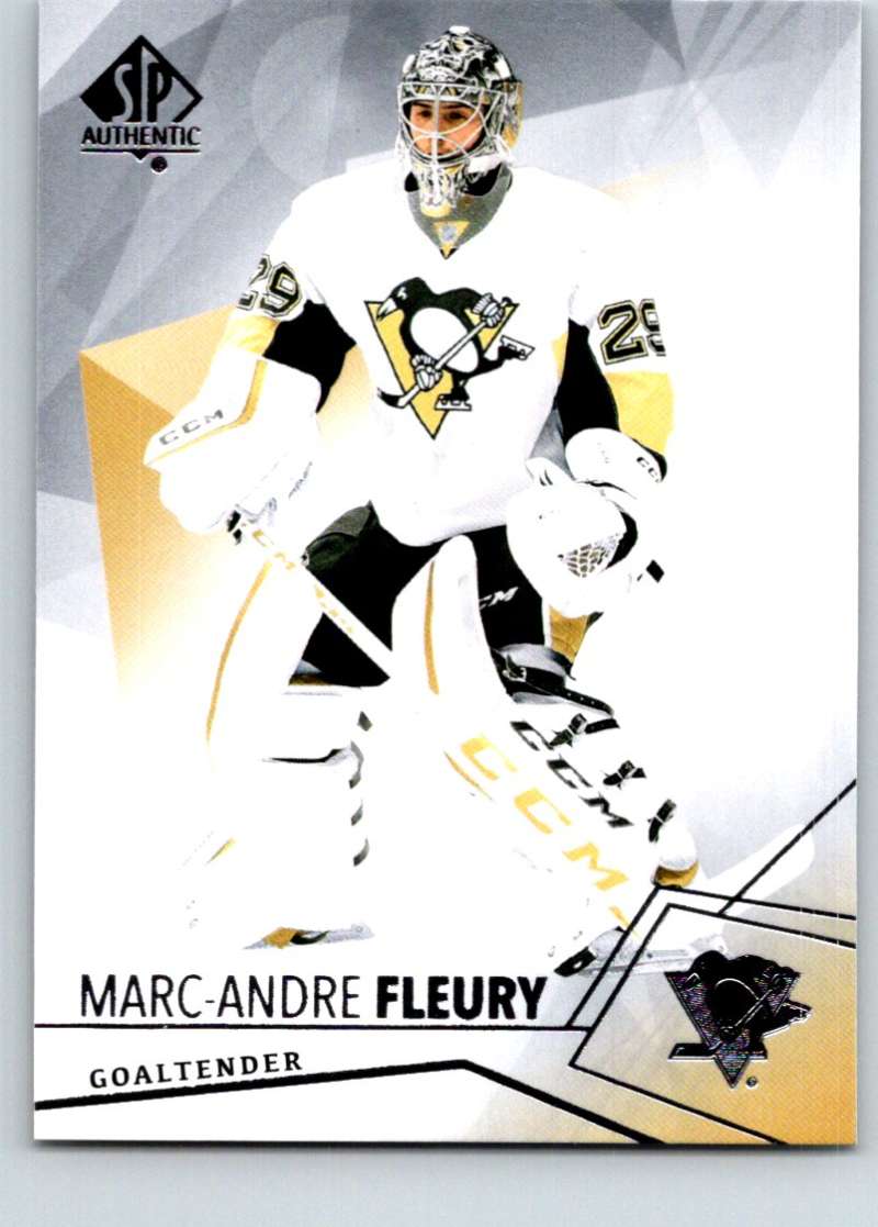 2015-16 Upper Deck SP Authentic #15 Marc-Andre Fleury Penguins Image 1