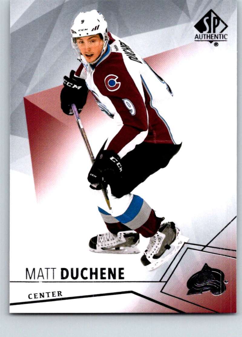 2015-16 Upper Deck SP Authentic #17 Matt Duchene Avalanche Image 1