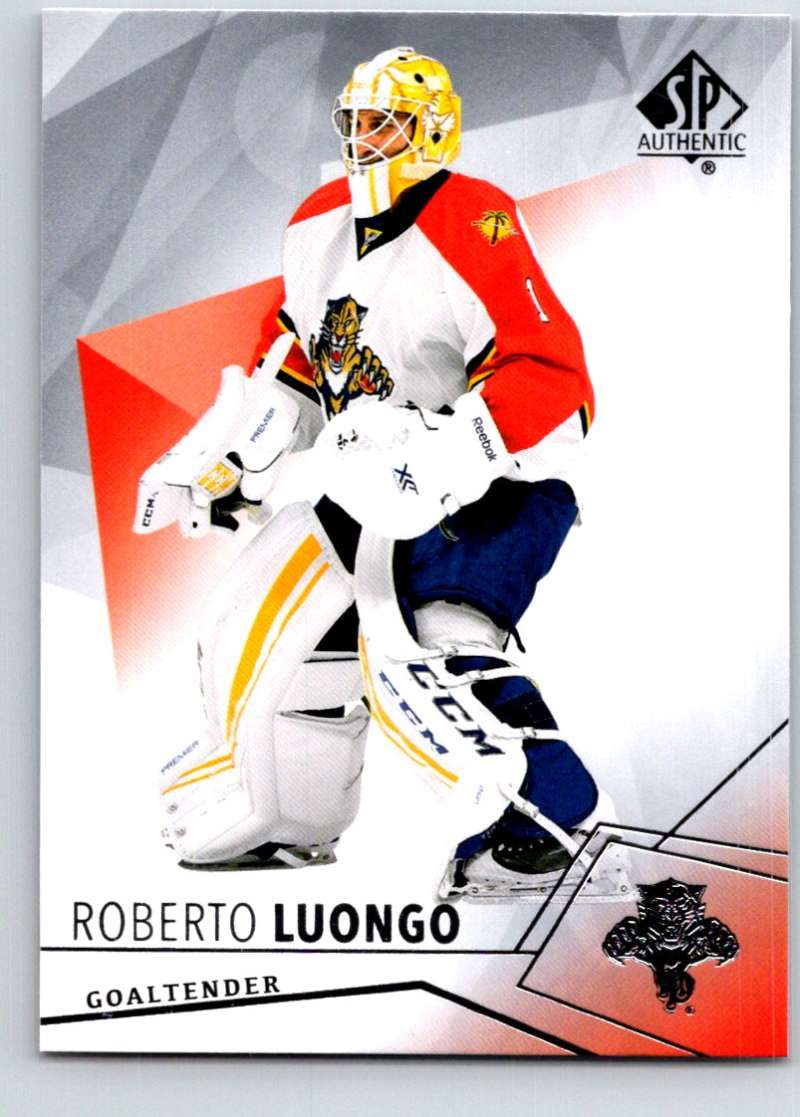 2015-16 Upper Deck SP Authentic #23 Roberto Luongo Panthers Image 1
