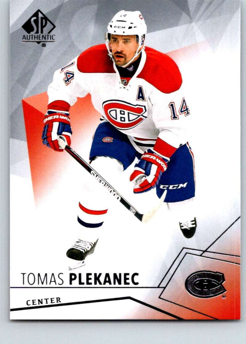 2015-16 Upper Deck SP Authentic #31 Tomas Plekanec Canadiens