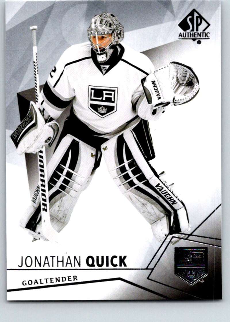 2015-16 Upper Deck SP Authentic #37 Jonathan Quick Kings Image 1